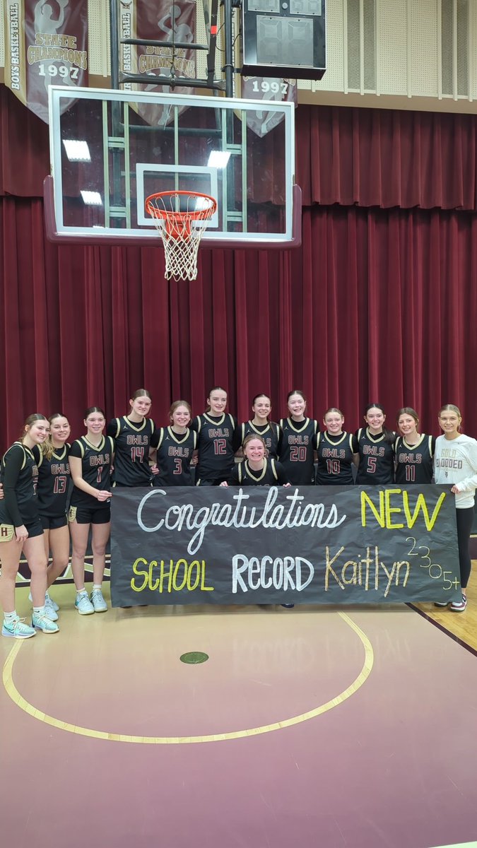 owlsgirlshoops's tweet image. 2305 points and counting! Congrats @KaitlynRohloff Rohloff on becoming the girls all time leading scoring! We are proud of you and all your hard work.
