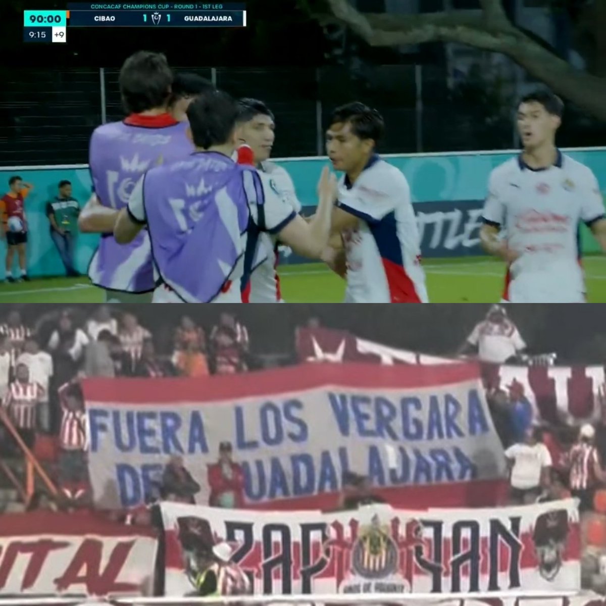 mx_analista's tweet photo. Chivas evita la derrota ante el Cibao de último segundo, pero, la actuación de hoy fue UNA VERGÜENZA TOTAL 💀🟥⬜

El equipo está mal llevado a nivel directivo, está mal gestionado a nivel dirección técnica y tiene un plantilla limitadita por no decir mediocre. https://t.co/RcfUAw4mo1