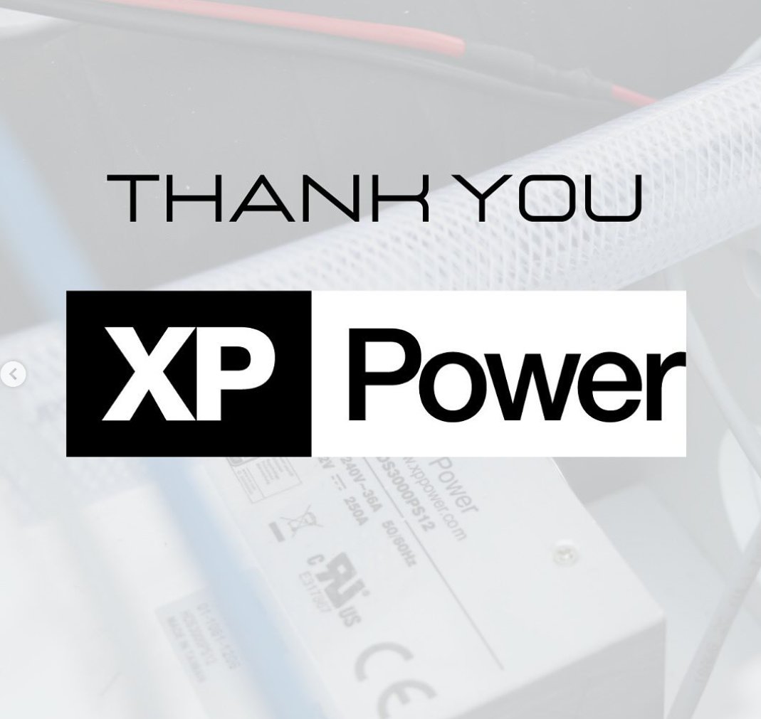 A huge thank you to XP Power for providing our team with two crucial power supplies that are integral to our machine’s operation. These power supplies ensure reliable and efficient energy distribution across our entire system, excluding the excavation system. We are so grateful!