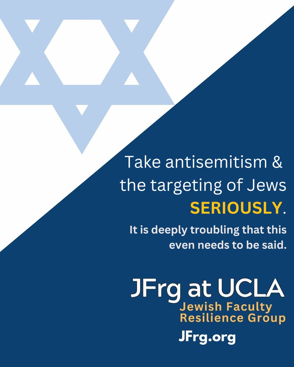 JFRGofficial's tweet photo. 🚨 Targeting a Jewish UC Regent &amp; his family exposes SJP &amp; GSJP for what they are: lawless, hateful agitators.
🛑 Threats, vandalism &amp; harassment aren’t “protest”—they’re escalation.
📢 Read our report NOW: https://t.co/JapBpzP4yI 
#UCLA #UCRegents #StopAntisemitism https://t.co/suCuTseUQF