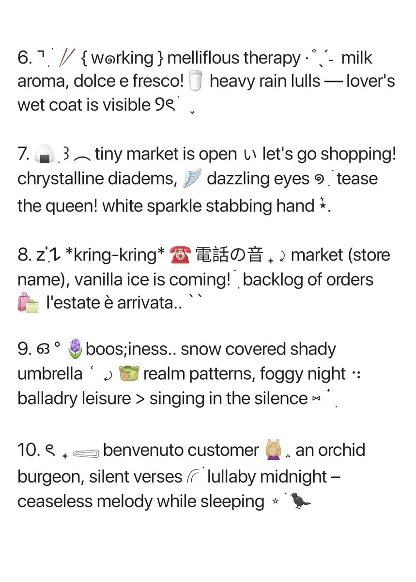 viviyel1's tweet image. haihai semuaa づ⁠￣⁠ ⁠³⁠￣⁠)⁠づ jadi aku membawa wording bio rs, dengan harga 2000/each ajaa nih 👀 jika berminat bisa ketuk dm aku yaa.

#zonauang