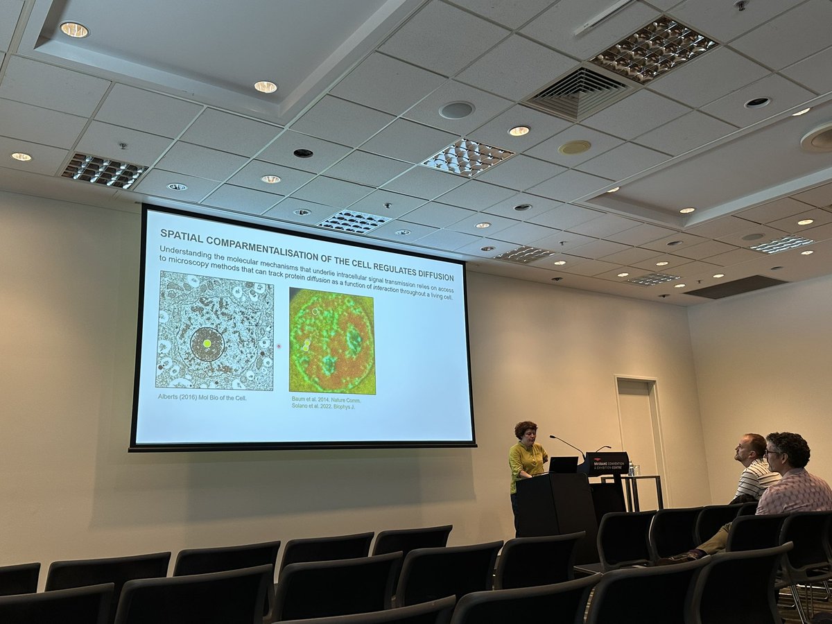 michelledigman's tweet photo. Great organization of this session on Single Molecule Imaging and Spectroscopy! @Liz_Hinde_ @ghosharindam_92 #APMC13 https://t.co/i2Tyf99F92