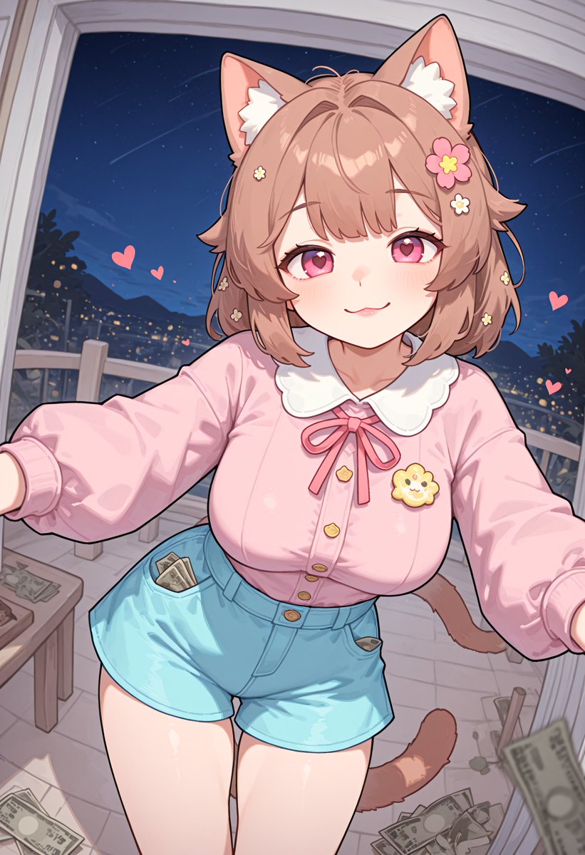 ImmaCutie_hehe's tweet photo. I've come again to take all your cash~ ♡ Stuff it in my pockets like the rest of my ATMs~ 🏧🎀