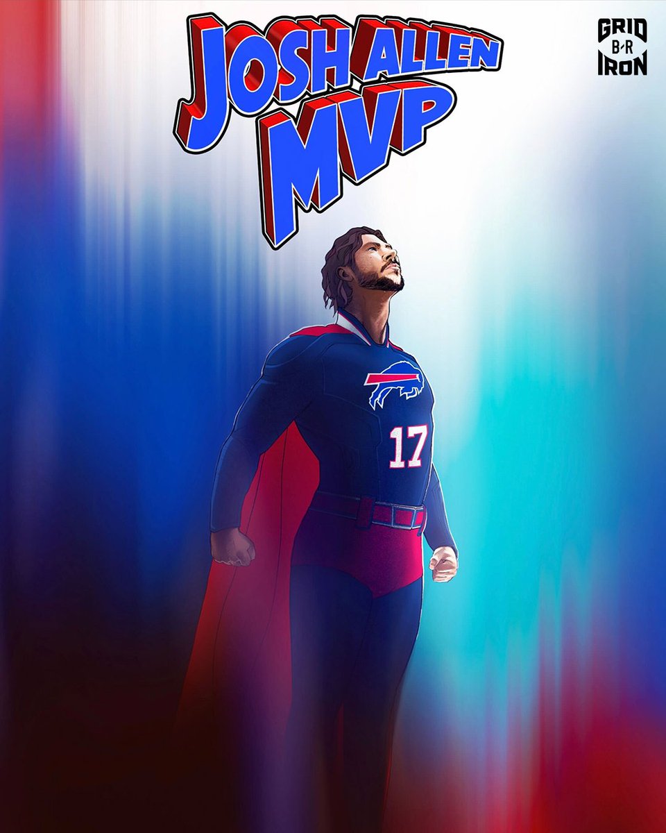 JOSH ALLEN WINS MVP 🏆

UNREAL season for QB1 🐐