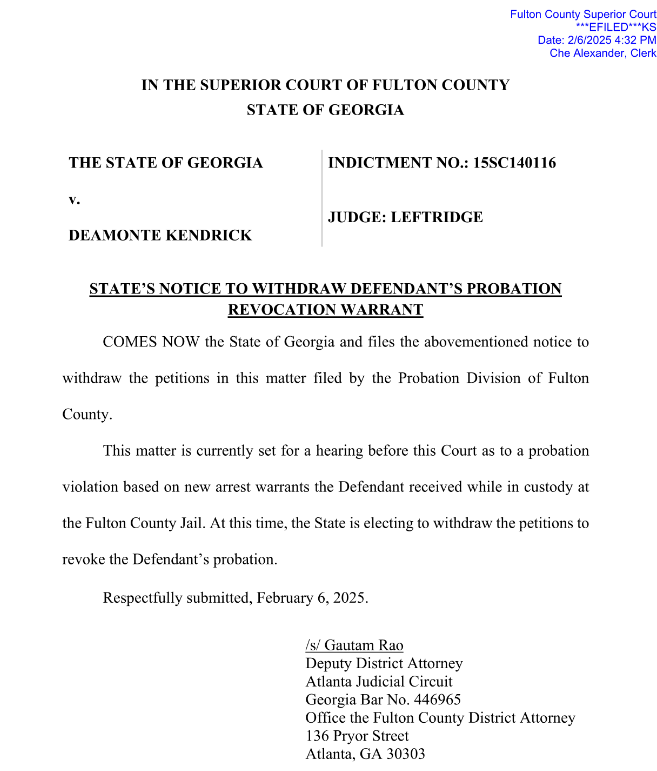 ThuggerDaily's tweet photo. BREAKING: The state has WITHDRAWN their petition to revoke Yak Gotti's probation the day before the hearing was supposed to take place...

He is now official eligible for bond on his pending cases, which Bruce Harvey is still representing him for.  #ysltrial https://t.co/d7GSUSFk5l