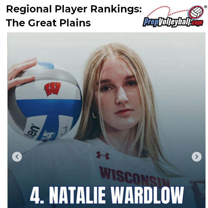 Natalie Wardlow (@natalie_wardlow) on Twitter photo Thanks <a href="/PrepVolleyball/">PrepVolleyball.com</a> for including me in this group of great players.
<a href="/BadgerVB/">Wisconsin Volleyball</a> <a href="/VCNebraska/">VCN</a>
prepvolleyball.com/club/regional-… Thanks <a href="/PrepVolleyball/">PrepVolleyball.com</a> for including me in this group of great players.
<a href="/BadgerVB/">Wisconsin Volleyball</a> <a href="/VCNebraska/">VCN</a>
prepvolleyball.com/club/regional-…