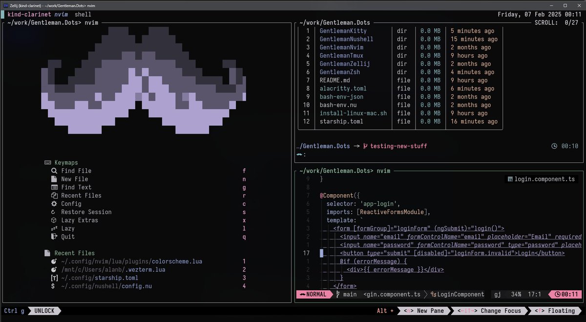 G_Programming's tweet image. ¡Nuevo theme para Neovim! ✨ 

Inspirado en OldWorld.nvim (variante OLED), este theme busca la máxima comodidad visual con un diseño limpio y alto contraste. ¡Ideal para largas sesiones de código! 😉

¡Espero que les guste! ❤️ #Neovim #Theme #OldWorld #OLED #Dotfiles