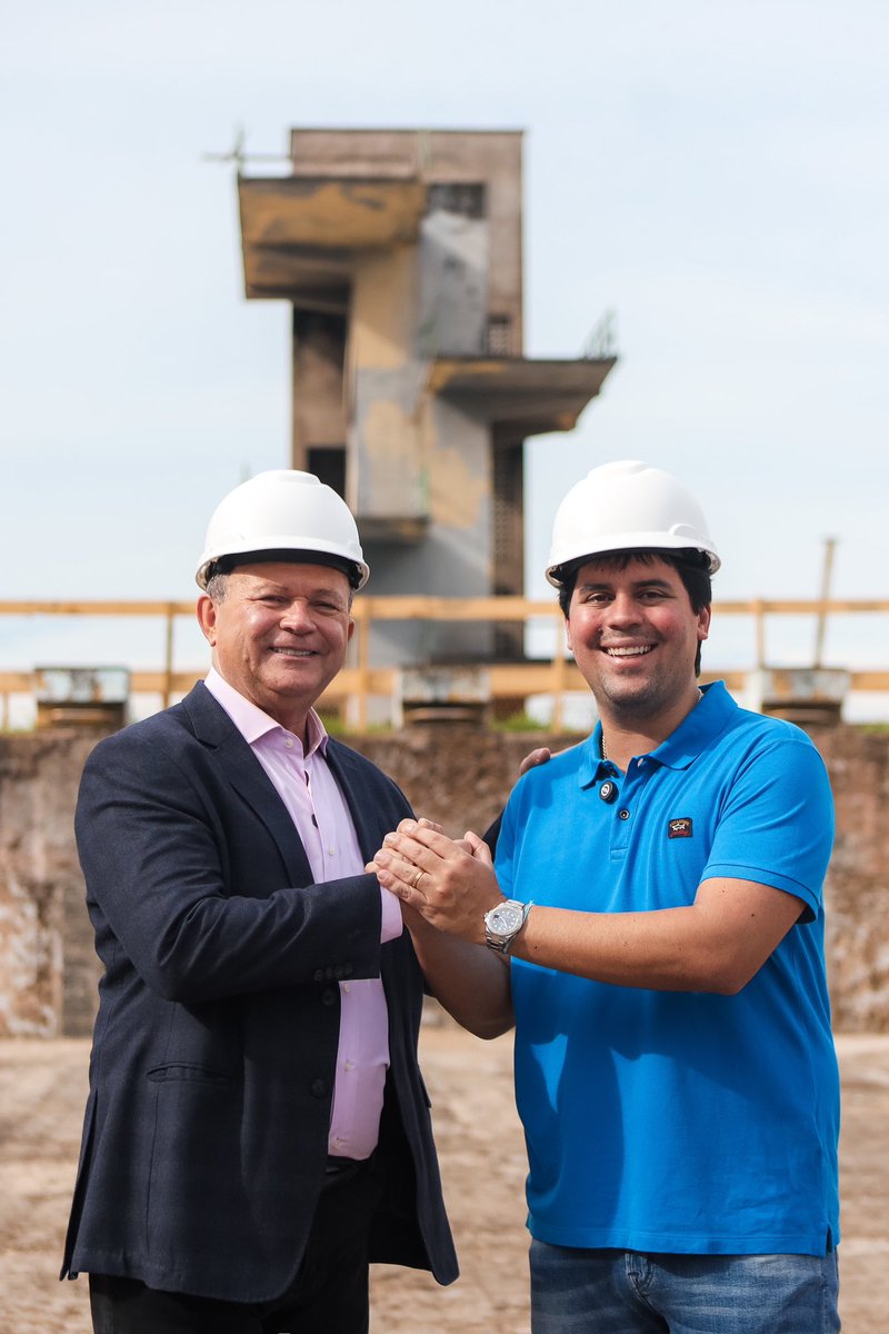 carlosbrandaoma's tweet photo. Ao lado do ministro @andre_fufuca, visitamos as obras do Parque Aquático do Maranhão, que está sendo completamente reformado 🏊🏽‍♂️🤩

🌊 Em parceria com o @EsporteGovBR, estamos reconstruindo duas piscinas em padrão olímpico, que poderão ser utilizadas para campeonatos estaduais, nacionais e internacionais. Mais um grande avanço para o esporte maranhense ✨