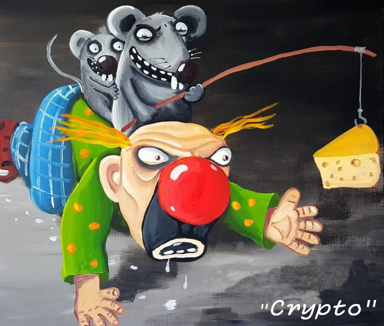 romkov's tweet image. So now bitcoin maxi is doing "Meme Tank" 😄
Fred, memecoins, ordinals and the whole "cypto" in one picture, colorized: