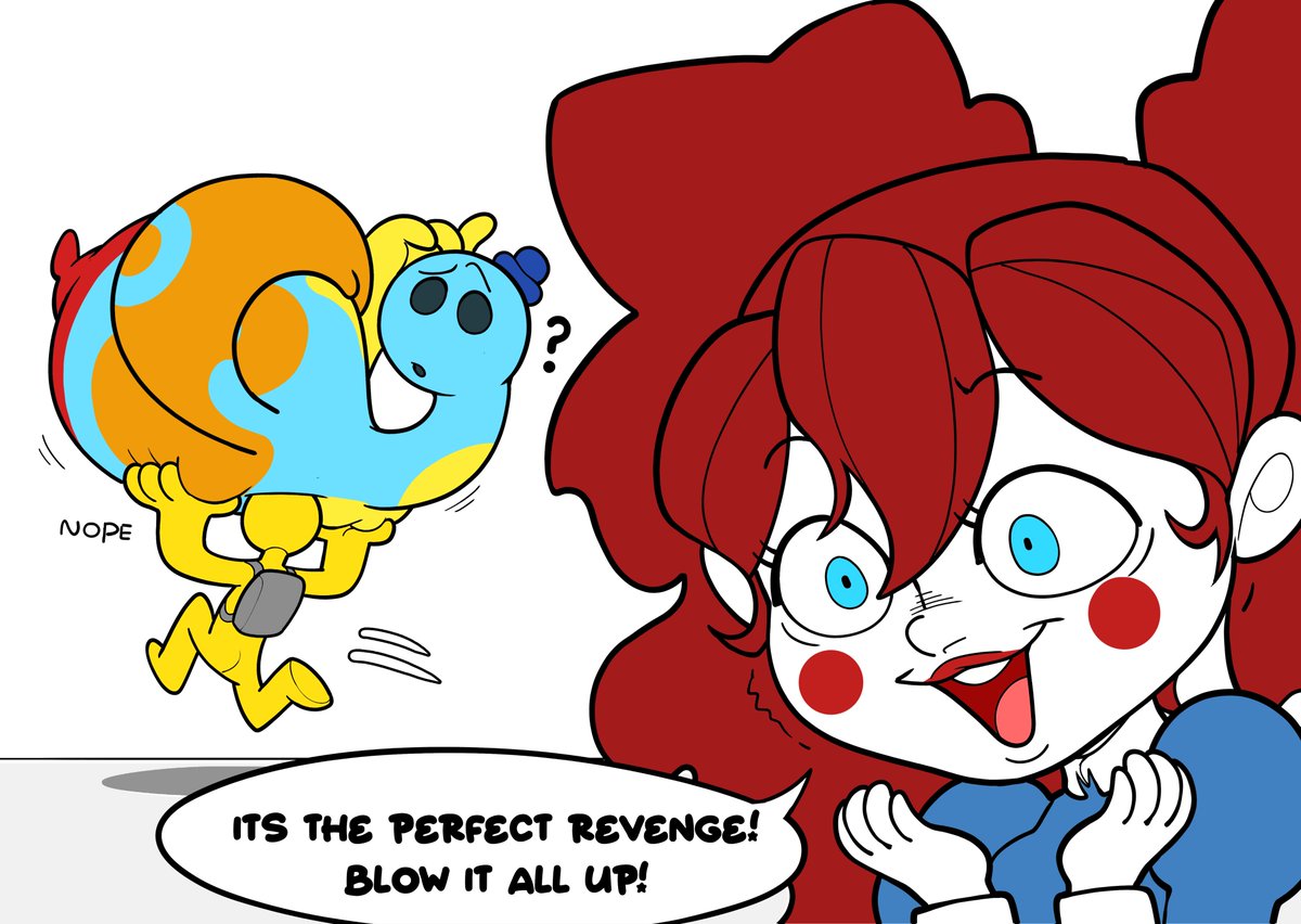MaxVoidcore's tweet photo. My reaction to Poppy's grand plan💨#Doeythedoughman #PoppyPlaytimeChapter4 https://t.co/yEev7uuxXc