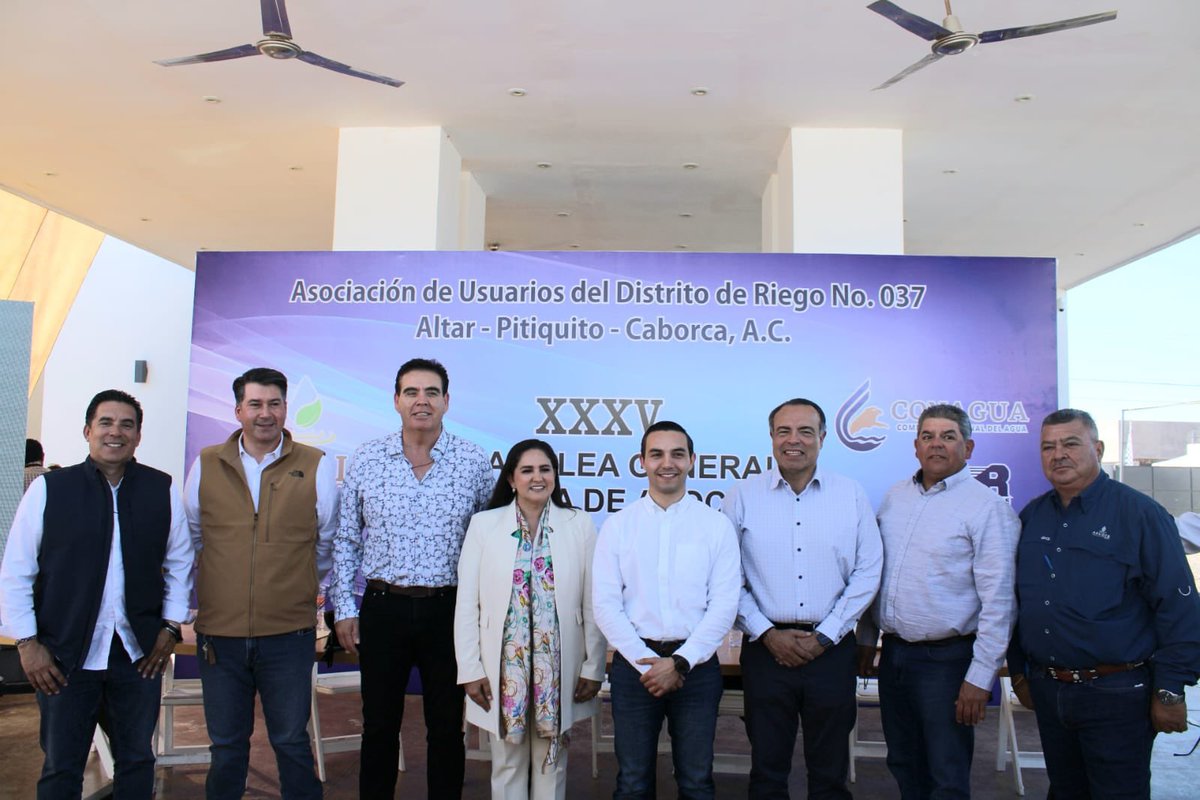 JuanMGonzalezA's tweet photo. Hoy tuve el orgullo de ser invitado a la conmemoración del 30º aniversario de la constitución del Consejo Directivo de Vigilancia de la Asociación de Usuarios del Distrito de Riego No. 37 Altar-Pitiquito-Caborca A.C.

💧☀️ https://t.co/YPZUrkWhcB