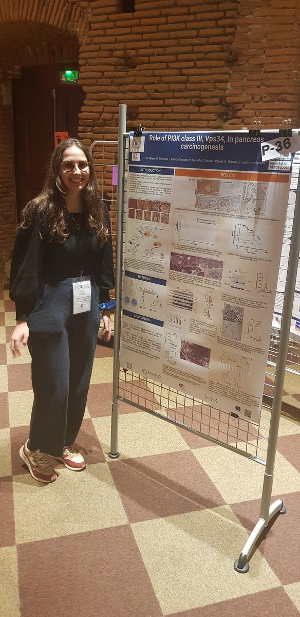 GuillermetLab's tweet image. Camille Guyon, Maria Chaouki, @SanzharAitbay and @BenoitThibault_ are currently at the #ToulouseOncoWeek where they presented their work as posters. Great discussions and good science!