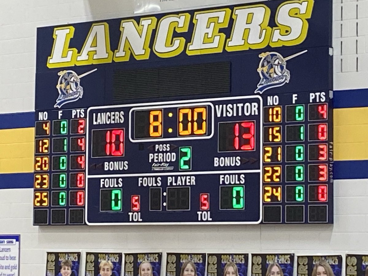 Delphos Lady Wildcats lead Lincolnview after one. #JeffCatPride ⁦<a href="/bubman45/">Bub Lindeman</a>⁩ ⁦<a href="/LindemanLyv/">Lyv Lindeman</a>⁩