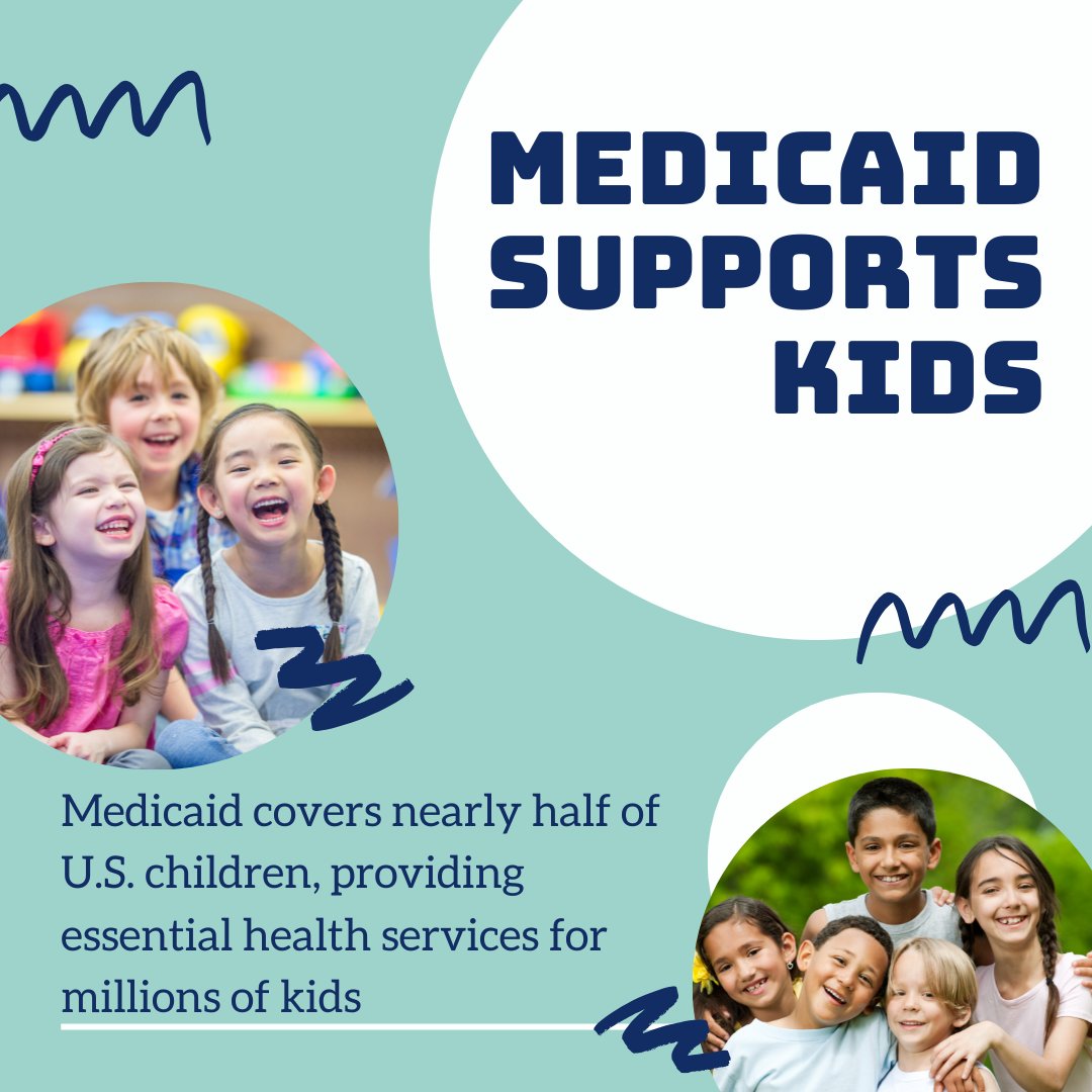 Medicaid covers 50% of US children &amp; supports kids with special needs through EPSDT. Cutting funding jeopardizes their futures. Protect Medicaid! Call your member of Congress and Protect Medicaid at 866-426-2631!