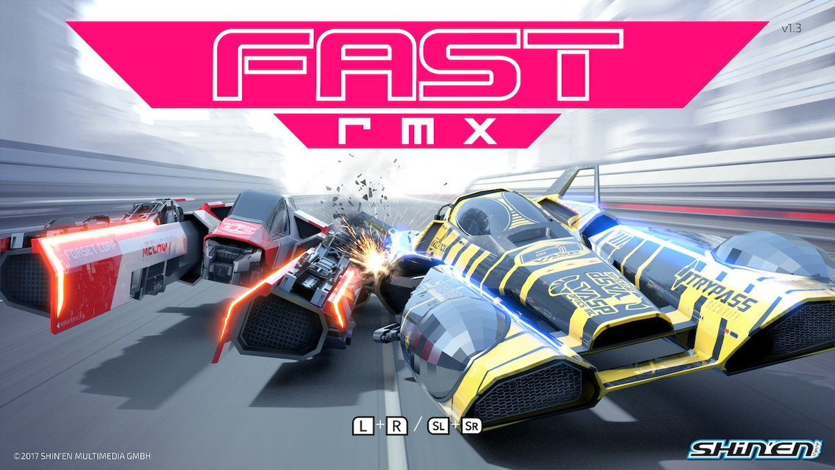 leighwynne33's tweet photo. So I redownload #FASTRMX on the #NintendoSwitch ... If you've never played this, you totally should, especially if you love games like #FZero
FAST RMX runs beautifully on the switch and looks stunning!
Shame there's no video-cap because the gameplay is blissting fast! https://t.co/ZOwCsOT9zk