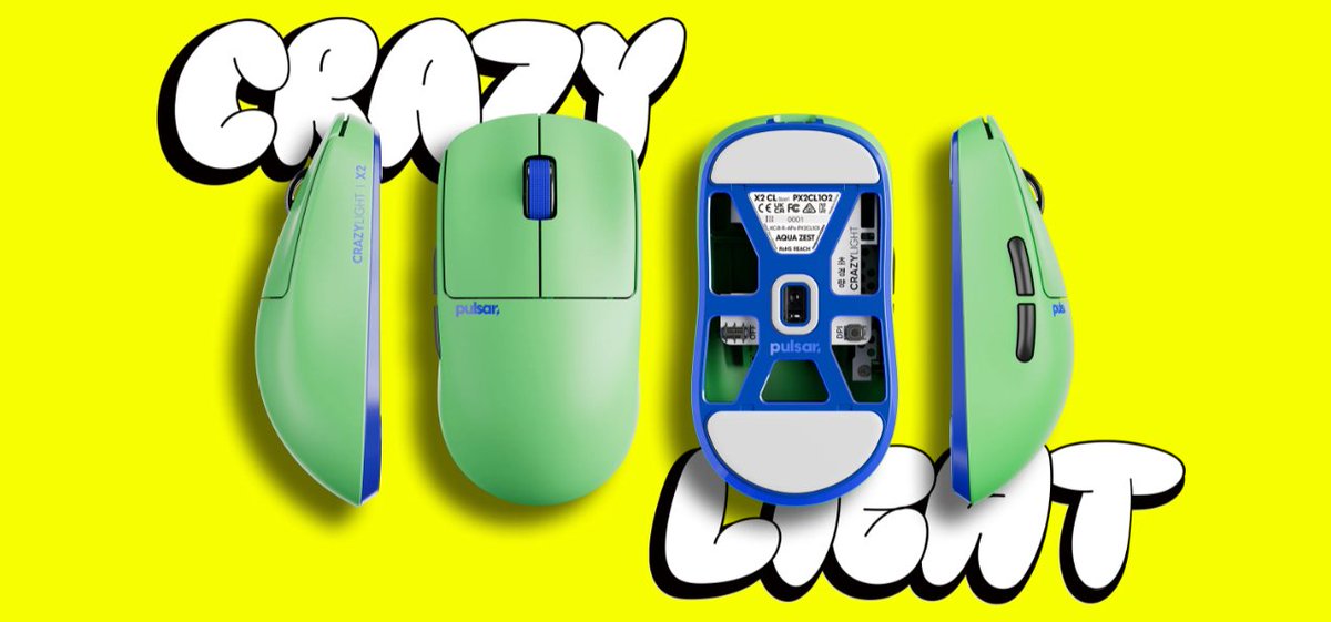 pulsar_kr's tweet photo. 35g의 가벼움! X2 CrazyLight

우유니화이트와 제트 블랙만으로는 아쉬우셨죠?

선셋 헤이즈 / 볼트 섀도우 / 아쿠아 제스트

이 3가지 색상의 판매가 시작되었습니다!

더 Funky한 느낌의 색상으로 만족도를 UP 시켜드립니다!

🔗공식홈페이지 : https://t.co/8rmqG7nsXW
🔗네이버스토어 : https://t.co/icRwo8AyZN

#Pulsar  #Gaming 
#초경량마우스 #X2CrazyLight