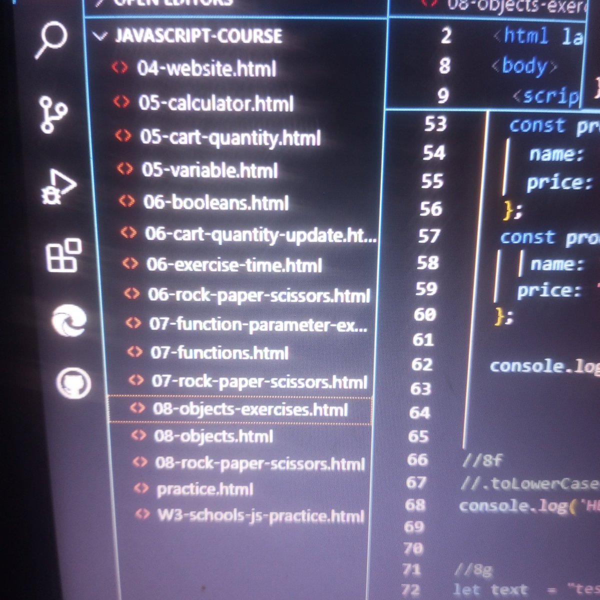 ayoademarv93059's tweet image. Every file in this folder represents a step forward in my JavaScript journey! 🚀 From variables to functions and now objects, each challenge makes me a better developer. Let’s keep growing! 💻🔥 #JavaScript #100DaysOfCode #WebDevelopment #CodeNewbie #TechTwitter #web3