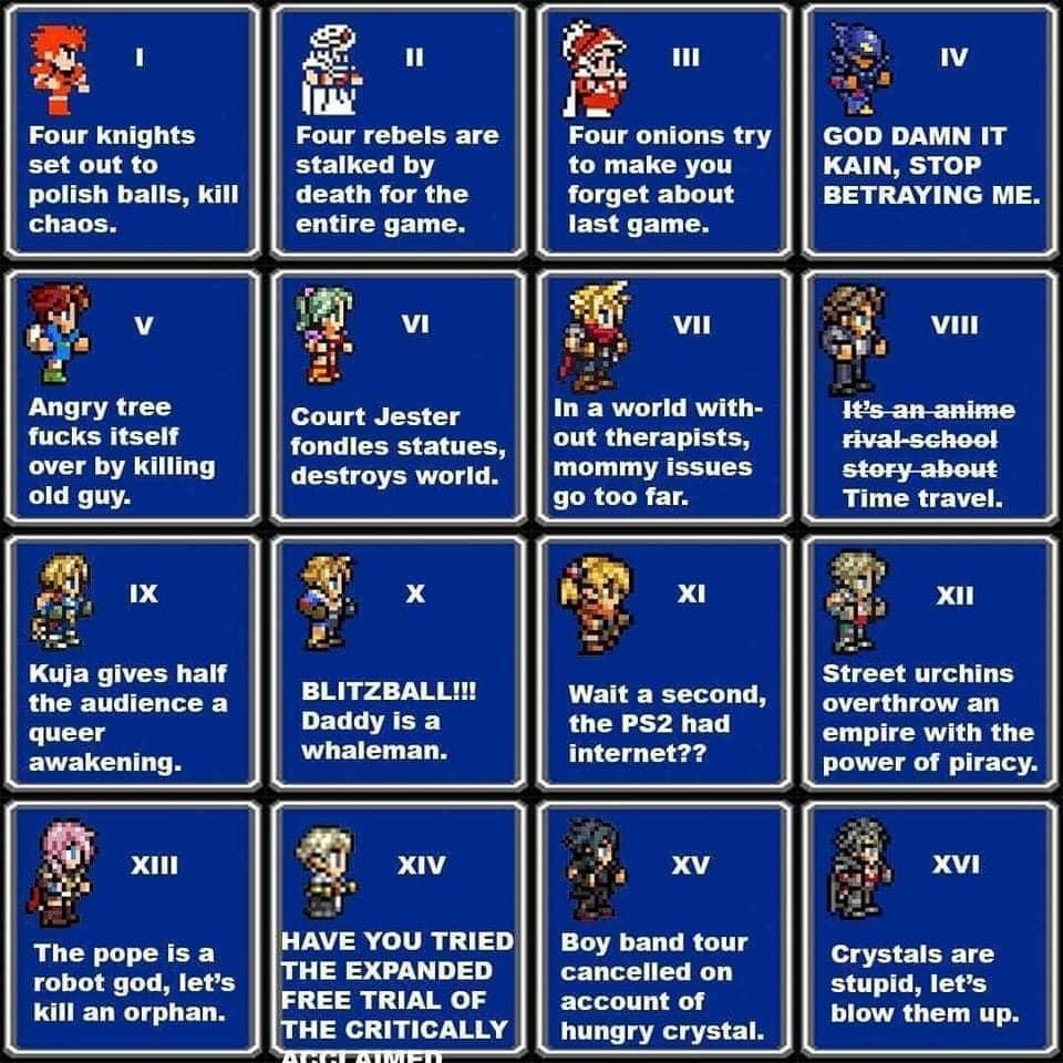 For your sharing pleasure... #FinalFantasy