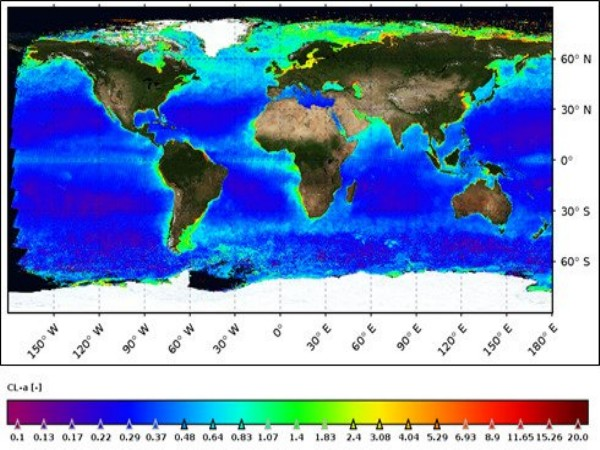 ani_digital's tweet photo. ISRO's EOS-06 satellite captures Phytoplankton concentration on global scale

Read @ANI Story | https://t.co/LHG2h2sUHK
#ISRO #OCM #Oceansat https://t.co/s6amgz8oRi