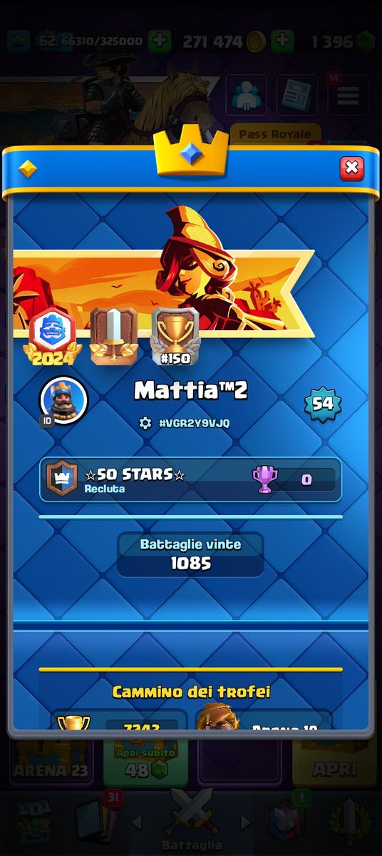 This season i play in my second account. Dm for add