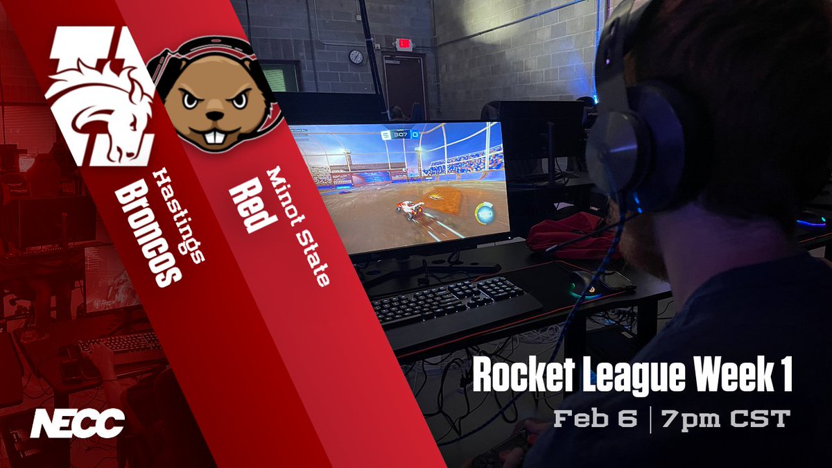 Hastings Broncos Rocket League will start their regular season against a very familiar foe. The two teams faced each other just a week ago in a close placement battle just a week ago. #eHastings #GDTBAB

Watch live: twitch.tv/HastingsCollege