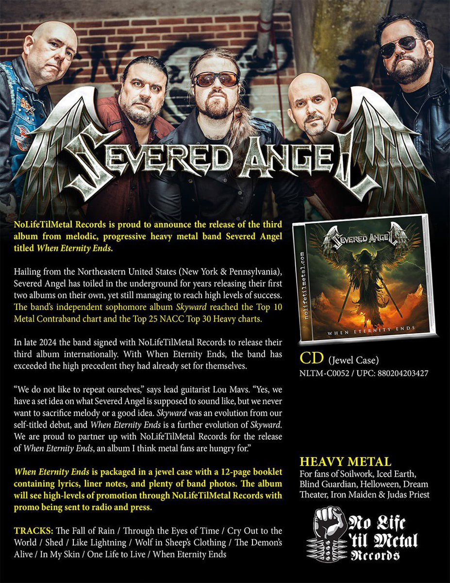 #IMMEDIATE #release #SeveredAngel #NEWALBUM