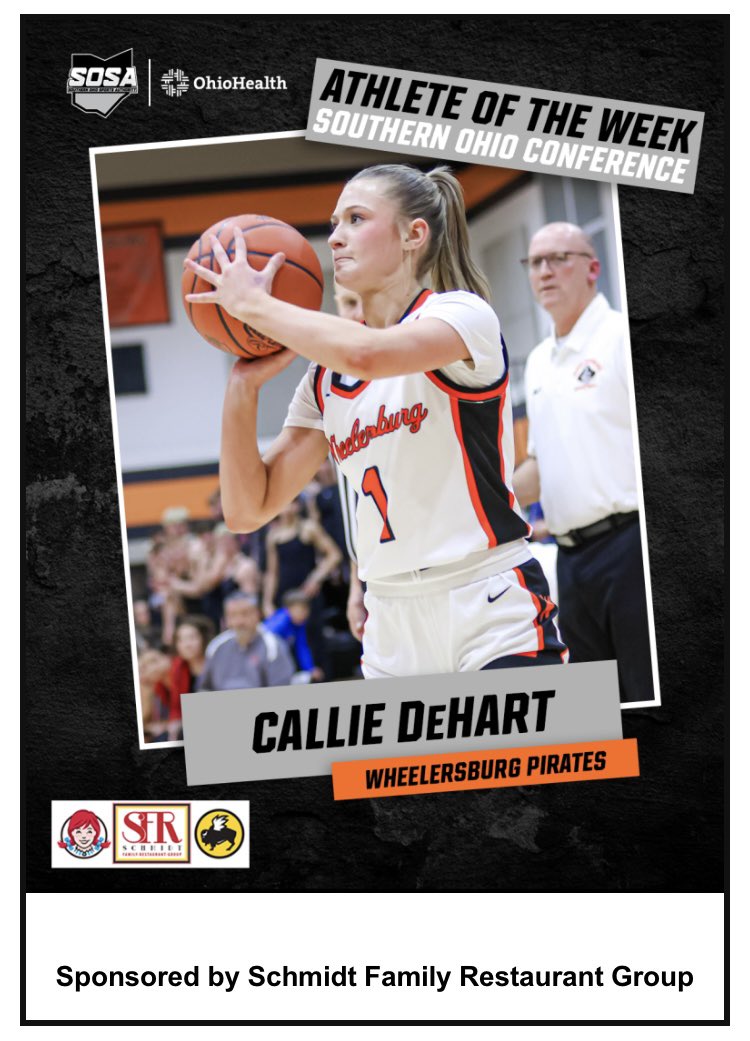 Coach Tom Barrick (@coach_barrick) on Twitter photo Happy to see the progress of this athlete! Callie DeHart <a href="/CallieD2028/">Callie DeHart</a> (Wheelersburg ‘28) having a great freshmen season for the 18-2 Lady Pirates. She puts in the extra work & it’s paying off. <a href="/burgladypirates/">Wheelersburg Lady Pirates</a> <a href="/SOSAOhio/">Southern Ohio Sports Authority</a> Happy to see the progress of this athlete! Callie DeHart <a href="/CallieD2028/">Callie DeHart</a> (Wheelersburg ‘28) having a great freshmen season for the 18-2 Lady Pirates. She puts in the extra work & it’s paying off. <a href="/burgladypirates/">Wheelersburg Lady Pirates</a> <a href="/SOSAOhio/">Southern Ohio Sports Authority</a>