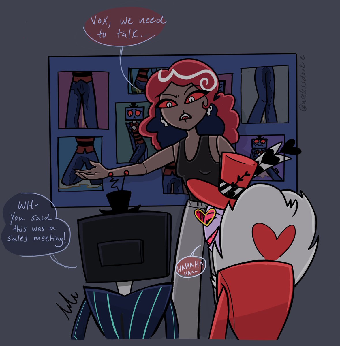 uselessdookie's tweet photo. Day 5: meeting #voxomoweek https://t.co/nxboPA4phi