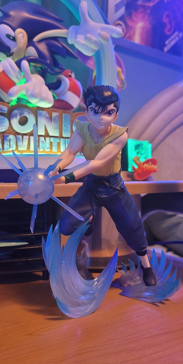RGXSuperSonic's tweet photo. 🎶 THANK YOU FOR WAKING ME UUUUPP 🎶 

Kotobukiya' Yusuke Urameshi (Version 2) 1/8th scale ( YYH )

---------------
#YuYuHakusho #AnimeFigures
#MyFigureCollection https://t.co/MsNbOcXdj8