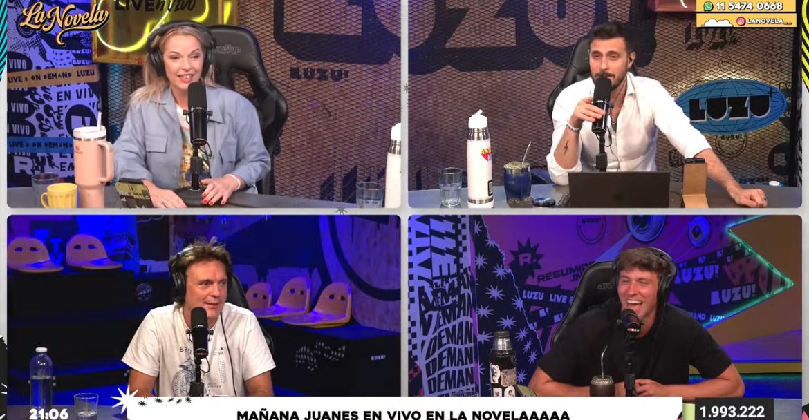 📲los chicos de #LaNovela 51k 🔥 y se mantiene como el directo más visto en este momento. Lo están mirando?👀👇