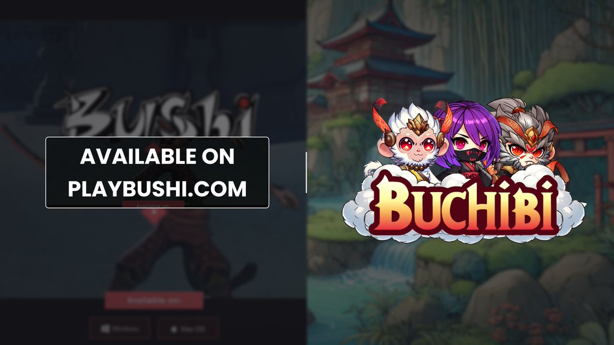 playBushi's tweet photo. BuChibi will also be available on our website, https://t.co/DstnFwObBT!

Our mini-game will still be launching on Telegram as planned 🙌🙌

However, a separate browser version on our site will be launched using @Mantle_Official (with additional goodies 👀)

SOON! https://t.co/UEOadtU6J6