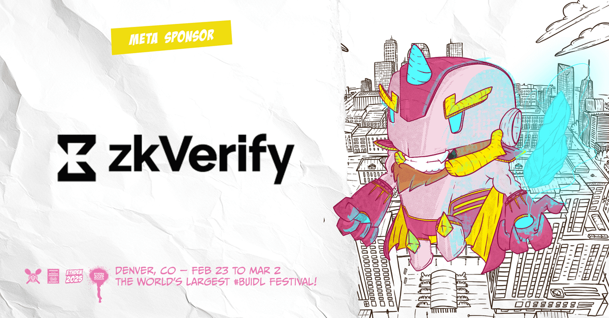 We’re excited to welcome <a href="/ZKVProtocol/">zk V e r i f y</a> as an official Meta Sponsor for ETHDenver 2025!

ETHDenver is where innovation thrives and boundaries are broken.

Thank you to <a href="/ZKVProtocol/">zk V e r i f y</a> and all of our sponsors for making this possible!