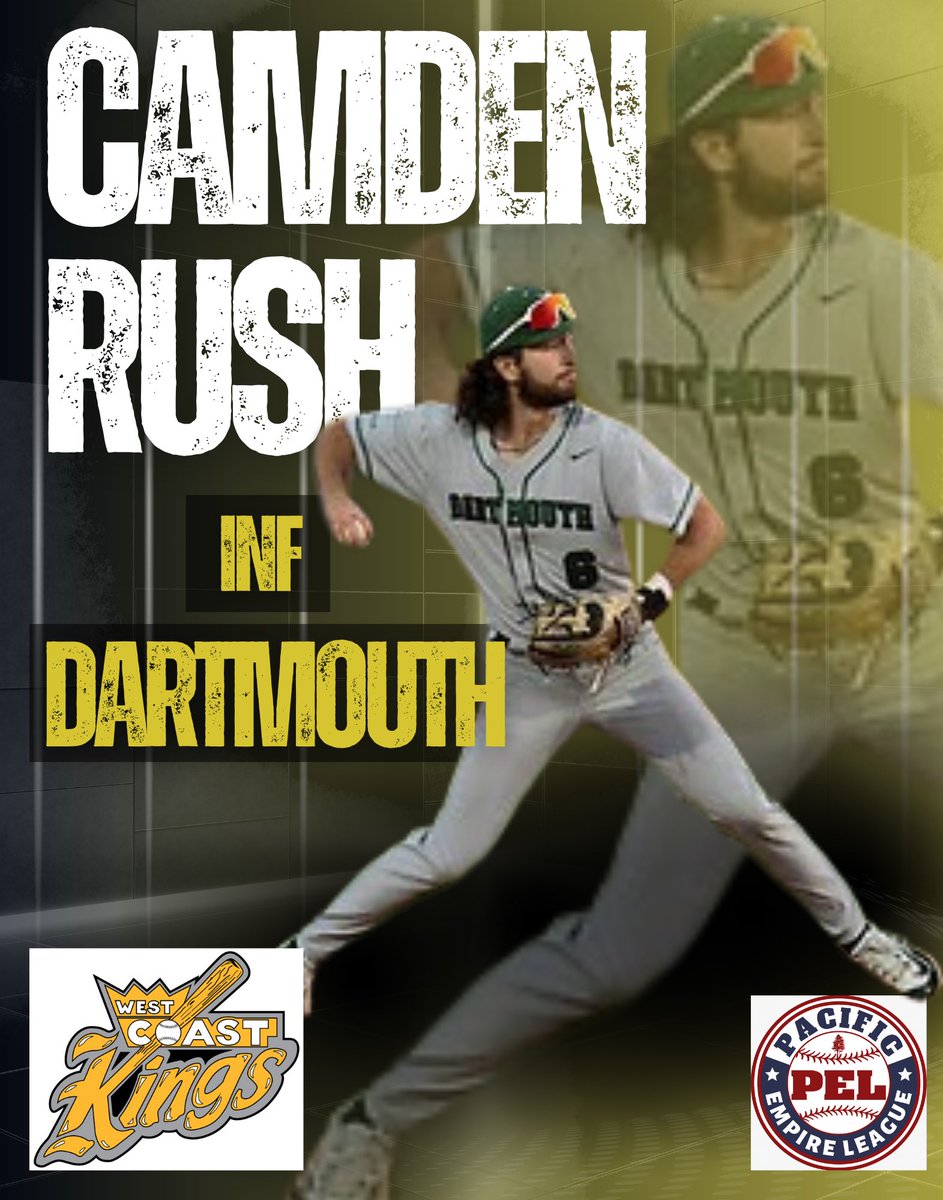 West_CoastKings's tweet image. ✅ Hailing from Dartmouth College, we’d like 2 welcome @RushCamden to the Kings!🚨📰 @BigGreenBasebal 
@PacEmpireLeague @CAGEYkings #KingsInTheNorth