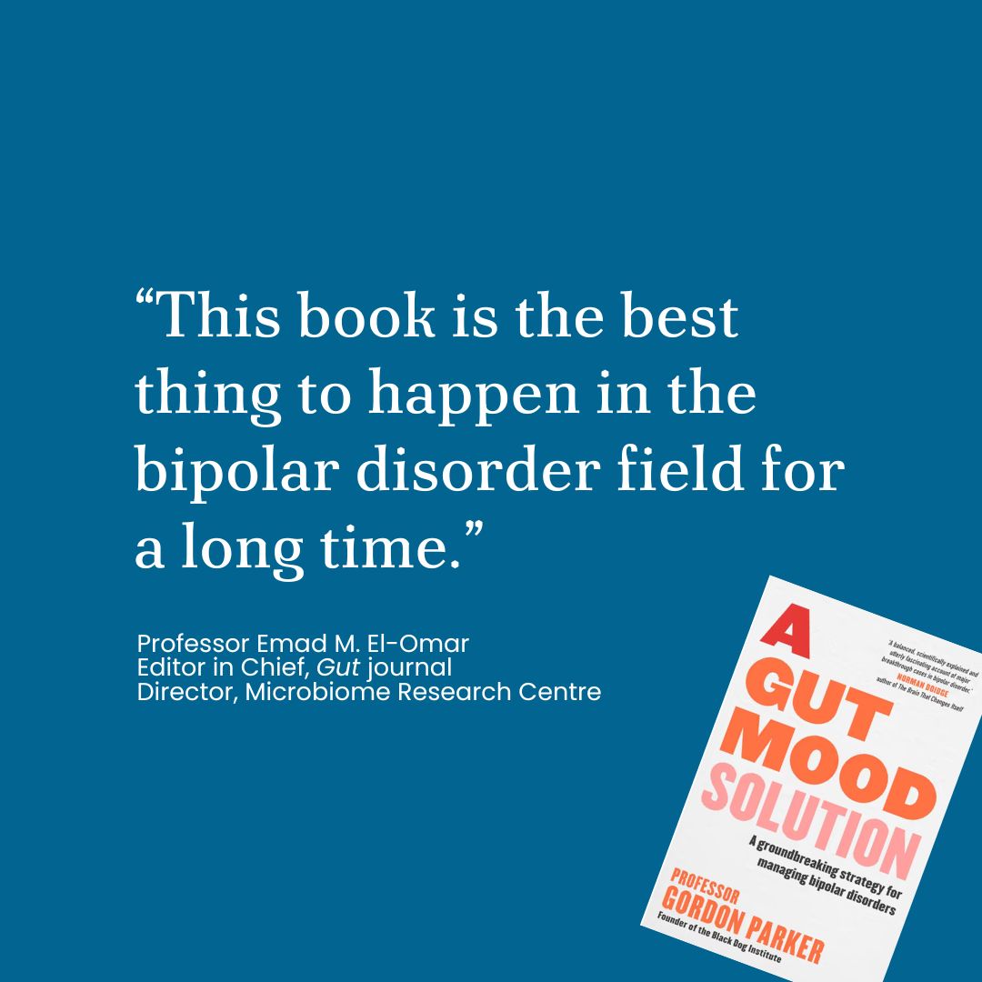 Join us at the SSMRF Annual Dinner on 4 April, where Professor Gordon Parker AO, author of 'A Gut Mood Solution', will explore the link between gut health and mood – including the latest #FMT research for bipolar disorder. events.humanitix.com/ssmrf-annual-c…
<a href="/emadelomar/">Emad El-Omar</a> <a href="/MRC_microbiome/">Microbiome Research Centre</a>