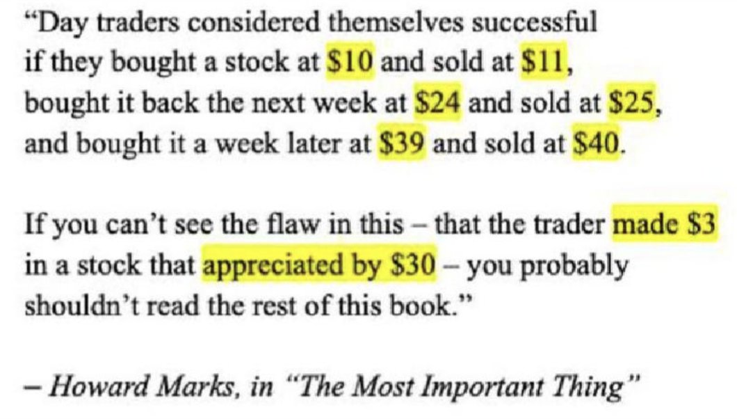 Fund manager Howard Marks on daytraders.

Do you agree?