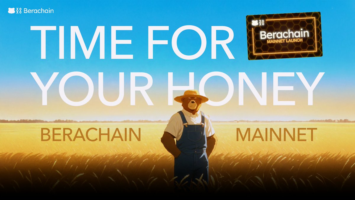 Metaverse HQ (@metaverse_hq) on Twitter photo Berachain Mainnet is LIVE!
Say henlo to <a href="/berachain/">Berachain Foundation 🐻⛓</a> with our commemorative NFT
🐻 - app.mvhq.io/missions/berac… Berachain Mainnet is LIVE!
Say henlo to <a href="/berachain/">Berachain Foundation 🐻⛓</a> with our commemorative NFT
🐻 - app.mvhq.io/missions/berac…