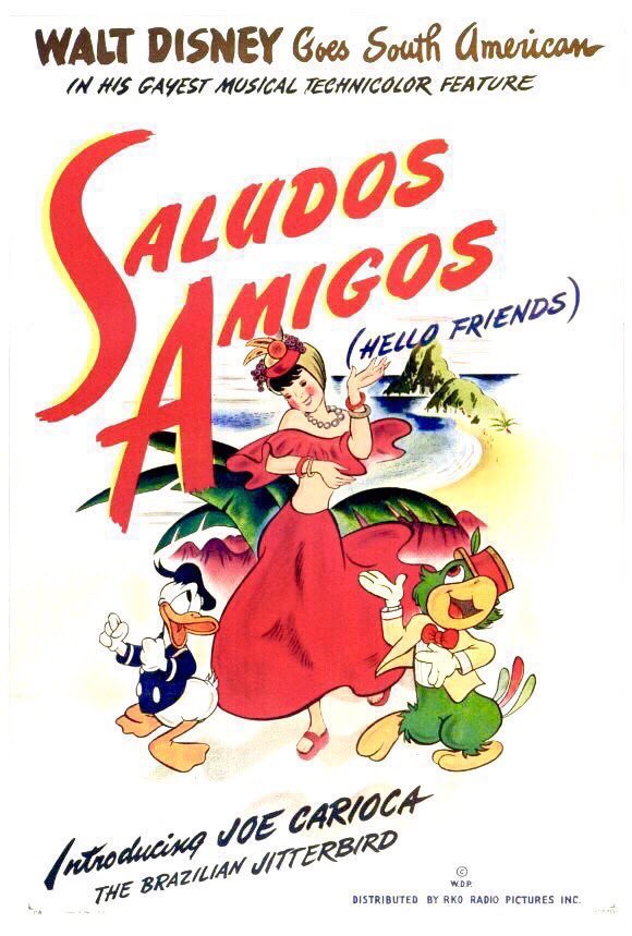 FilmNewsNos's tweet image. 🎬MOVIE HISTORY: 82 years ago today, February 6, 1943, the movie ‘Saludos Amigos’ opened in theaters!

#LeeBlair #MaryBlair #PintoColvig #WaltDisney #ClarenceNash #JoseOliveira #NormanFerguson #WilfredJackson #JackKinney #HamiltonLuske #BillRoberts @Disney