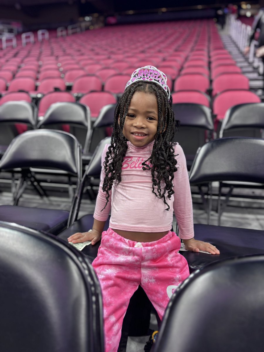 Birthday Girl at the woman’s basketball game #gocards