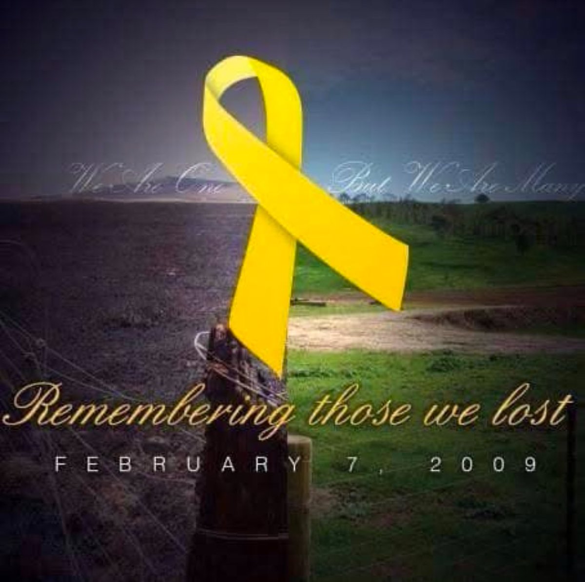 Black Saturday 2009 😢🙏🏽