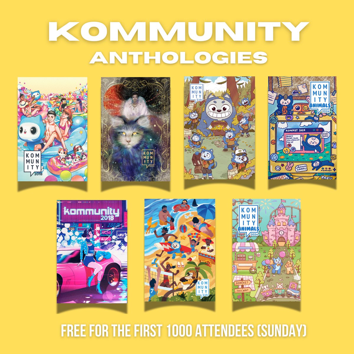 HAPPY NEW YEAR, HAPPY NEW PLANNER! For the first 500 attendees on Saturday! FREE KOMMUNITY for the first 1,000 attendees on Sunday! 

🗓️ Feb 8-9, 11AM-8PM
🏙️ SM Megamall Megatrade Hall 2
🎟️ P100, with 50% off for SCs &amp; PWDs 

*Tickets bought at the venue