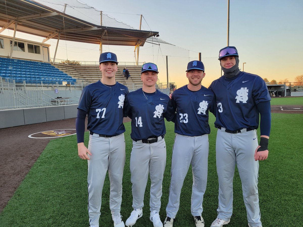 FINAL
St. Ambrose - 8
Kansas Wesleyan  - 5

Conforti  - 2 Hits, 2B
Fitzgerald  - 3 Hits
Wampler  - 2B
RBI's - Flanagan, Fitzgerald, Conforti  3
☆ PLAYERS OF THE GAME ☆
Garrett Vincent, Joey Fitzgerald,  Brad Niedzwiedz,  Jeremy Conforti 
#RollBees