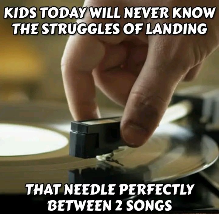 Kids today will never know the struggles of landing