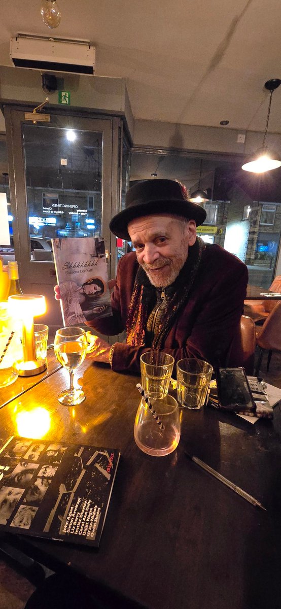 Poetry takes me everywhere✨️

All the incredible moments Shhhhhhh has reached, and today  we were invited to  dinner with John Agard.  What a day 🌟

#poetry #poetrylovers #WritingCommmunity #bradfordpoet #Bradford #bradfordcityofculture
