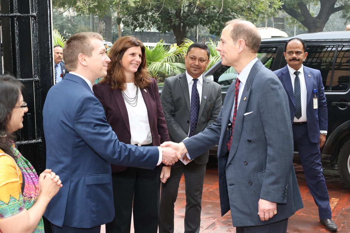 Our team <a href="/inBritish/">British Council in India</a> was honoured to welcome HRH The Duke of Edinburgh Prince Edward to our New Delhi cultural centre to open the second edition of the School Education Conference, which was organised in collaboration with <a href="/cbseindia29/">CBSE HQ</a>. Representatives and policymakers from 200+