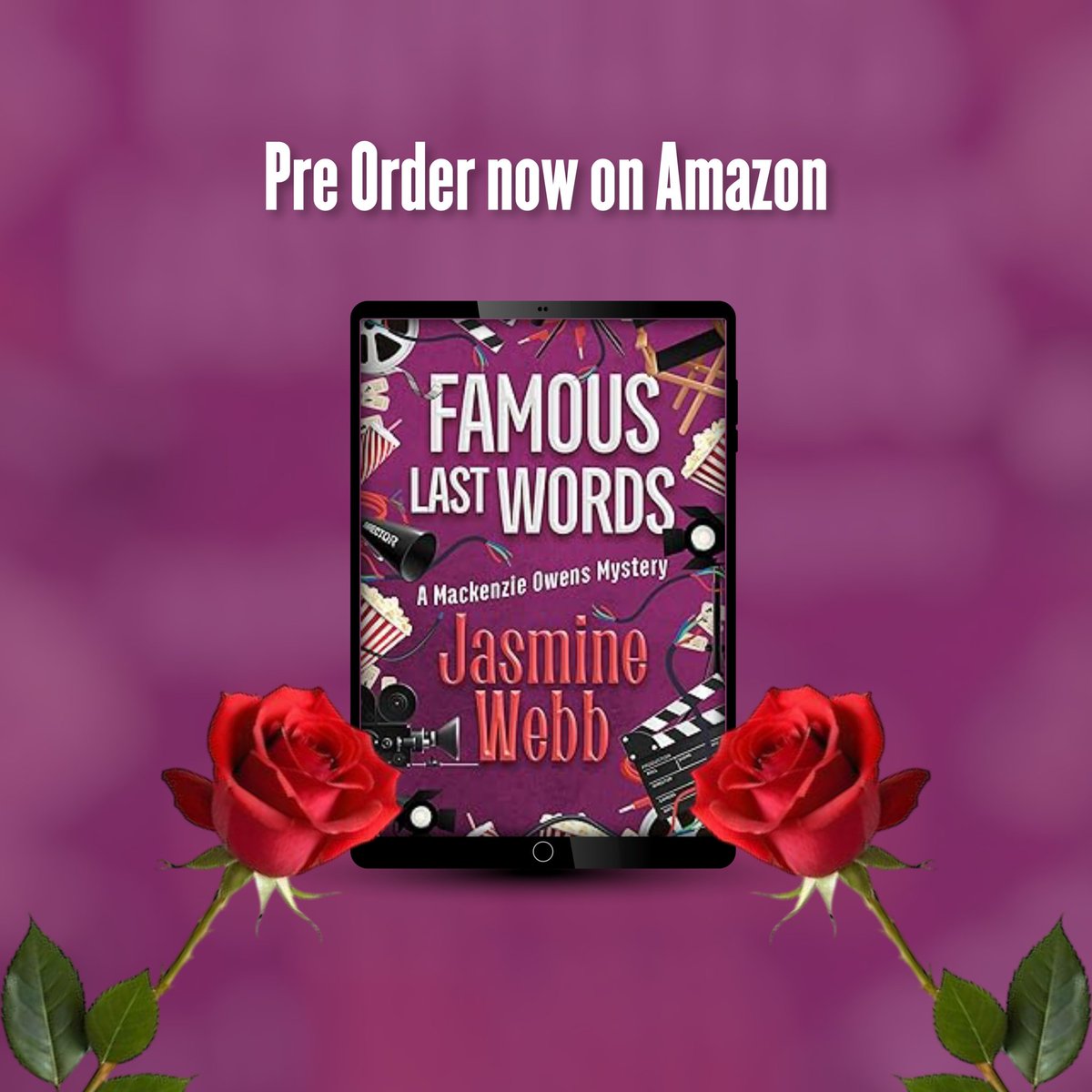 Dive into "Famous Last Words" by Jasmine Webb a gripping Mackenzie Owens Mystery filled with secrets, suspense, and shocking twists
Pre-order now on Amazon and be among the first to unravel the truth.
amazon.com/Famous-Words-M…
#FamousLastWords #MysteryBook #NewRelease #BookLovers