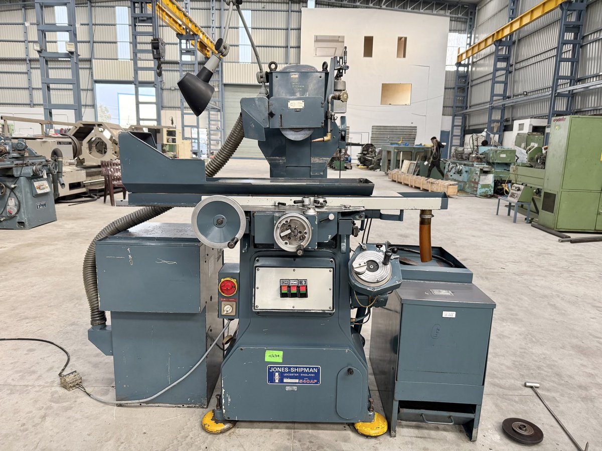 LibertyMetMach's tweet image. High Precision Surface Grinder - Jones &amp;amp; Shipman 540AP - Capacity 150 mm x 450 mm

#surfacegrinder #surfacegrinding #surfacegrindingmachine #surfacegrinders #grinding #grindingmachine #grinders #precisiongrinding #precisiongrinders #jonesshipman #jonesandshipman #madeinengland