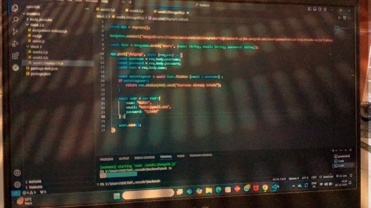 sundaramkatare's tweet image. Started my day 🌄 with some logic, bugs, and a little bit of debugging! 🧑‍💻🔥
#MorningCode #100DaysOfCode