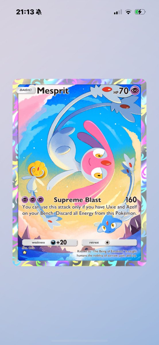 A nice new card to add to the collection of artwork 

#PokemonTCG #PokemonCardGamePocket #PokemonTCGpoket #pokemon #pokemondiamondversion #pokemonc