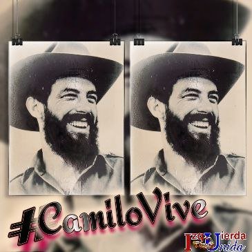 En el pueblo hay muchos Camilo y en el pueblo hay muchos Che, nosotros tenemos que luchar y tratar de que cada compatriota sea un Camilo.  #CubaPorLaVida #CamiloVive 
<a href="/cubacooperaven/">Brigada Médica Cubana en Venezuela</a>
 <a href="/MINSAPCuba/">Ministerio de Salud Pública de Cuba</a>
 <a href="/japortalmiranda/">José Angel Portal Miranda</a>
<a href="/CubacooperaveG/">Brigada Médica Cubana en el Estado Guárico.</a> @CubCooperaVeGua