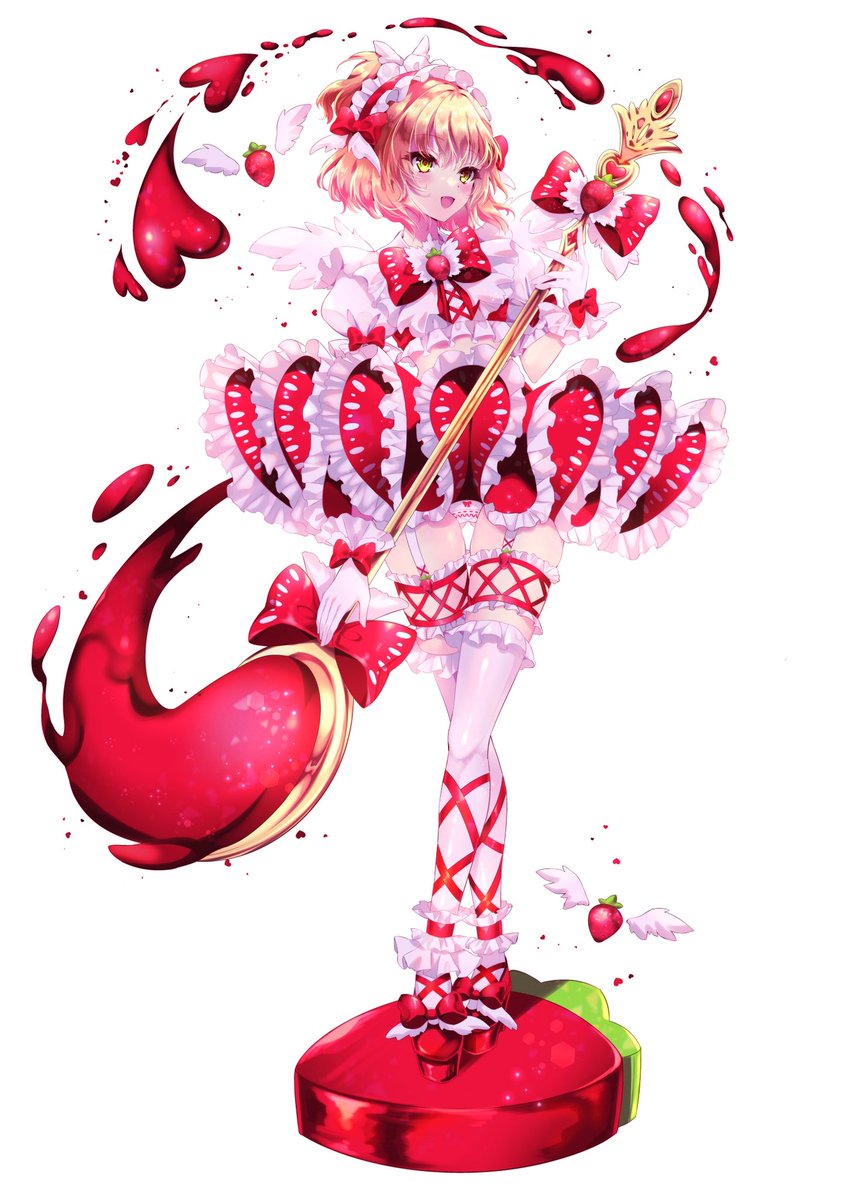 いちご魔法少女Strawberry magical girl 」|Linnea K*・ﾟ✧ Freelance